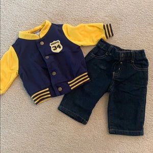 Small wonders baby boy 0-3 months outfit